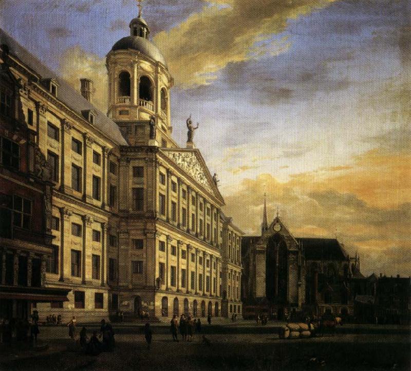  The City Hall in Amsterdam